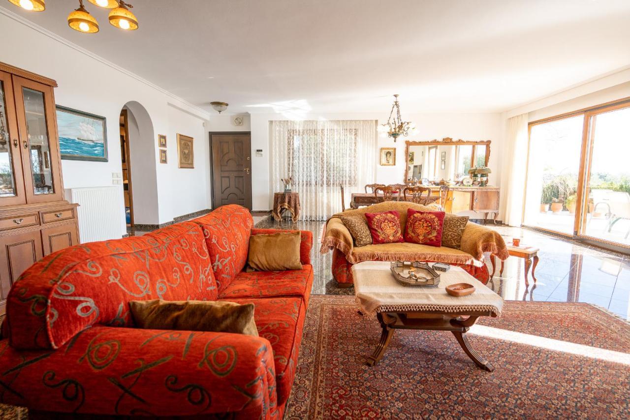 Villa Bougainvillea Epanomi Bagian luar foto