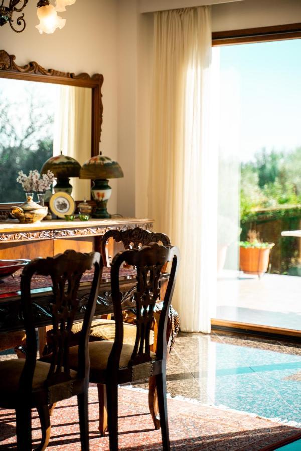Villa Bougainvillea Epanomi Bagian luar foto