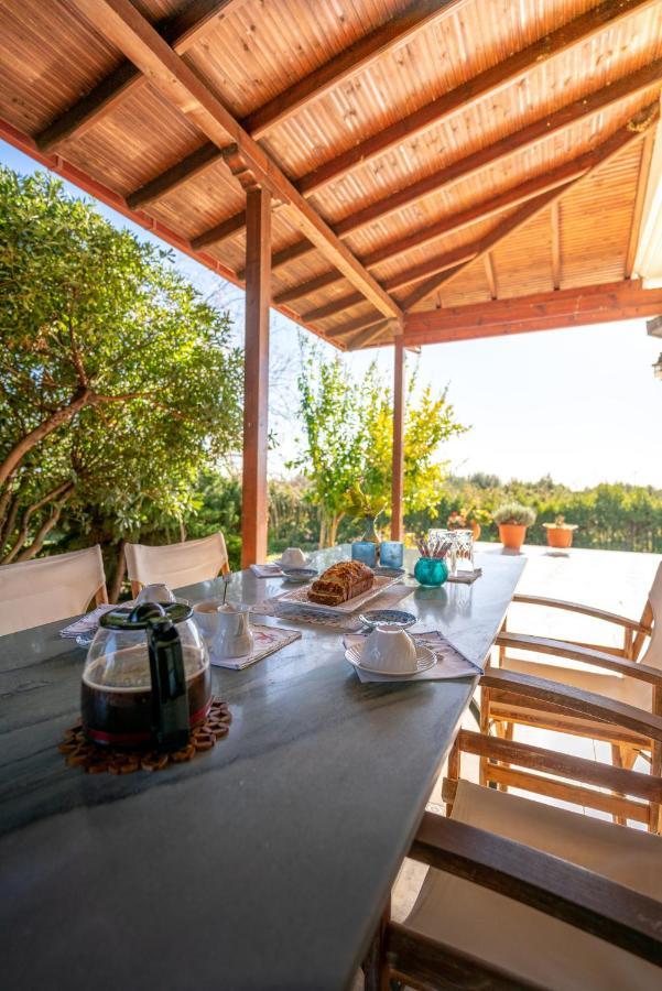 Villa Bougainvillea Epanomi Bagian luar foto