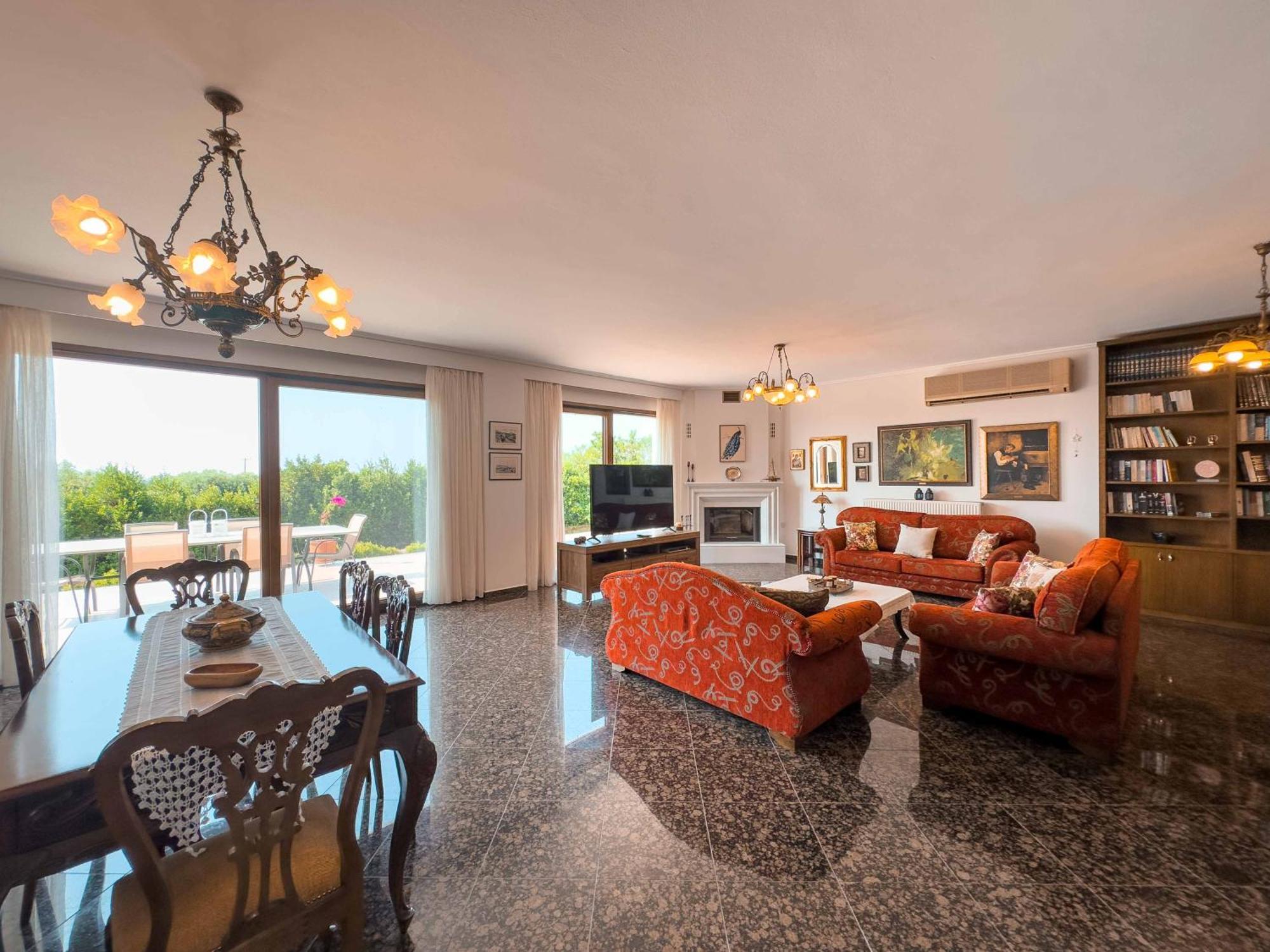 Villa Bougainvillea Epanomi Bagian luar foto